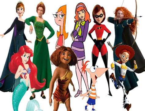 redhead characters